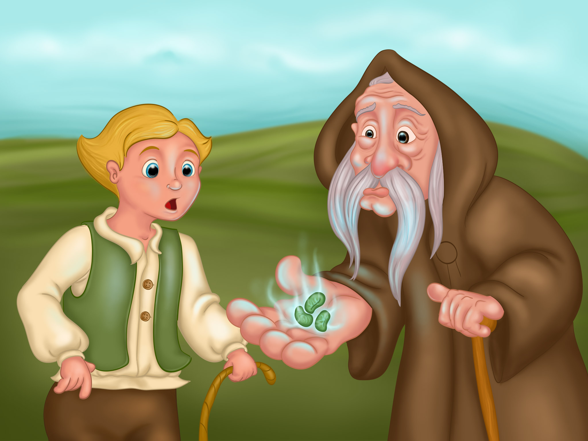 Jack and the Beanstalk Children Story by Tales with GiGi