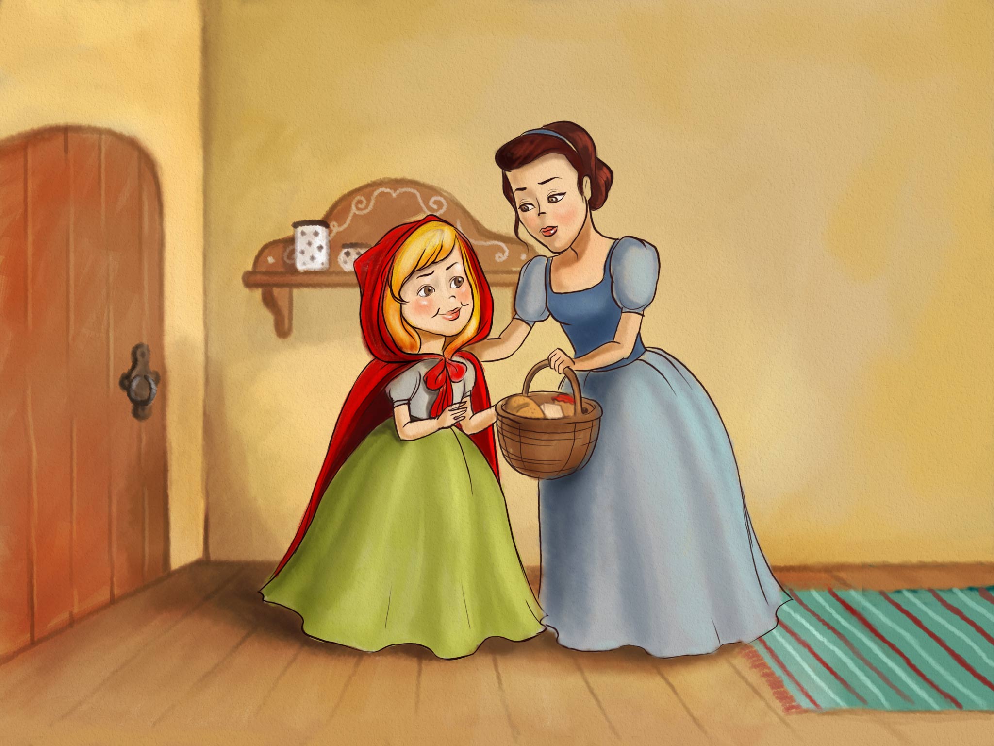 Червената шапчица - Приказка за деца от Приказки с ДжиДжи