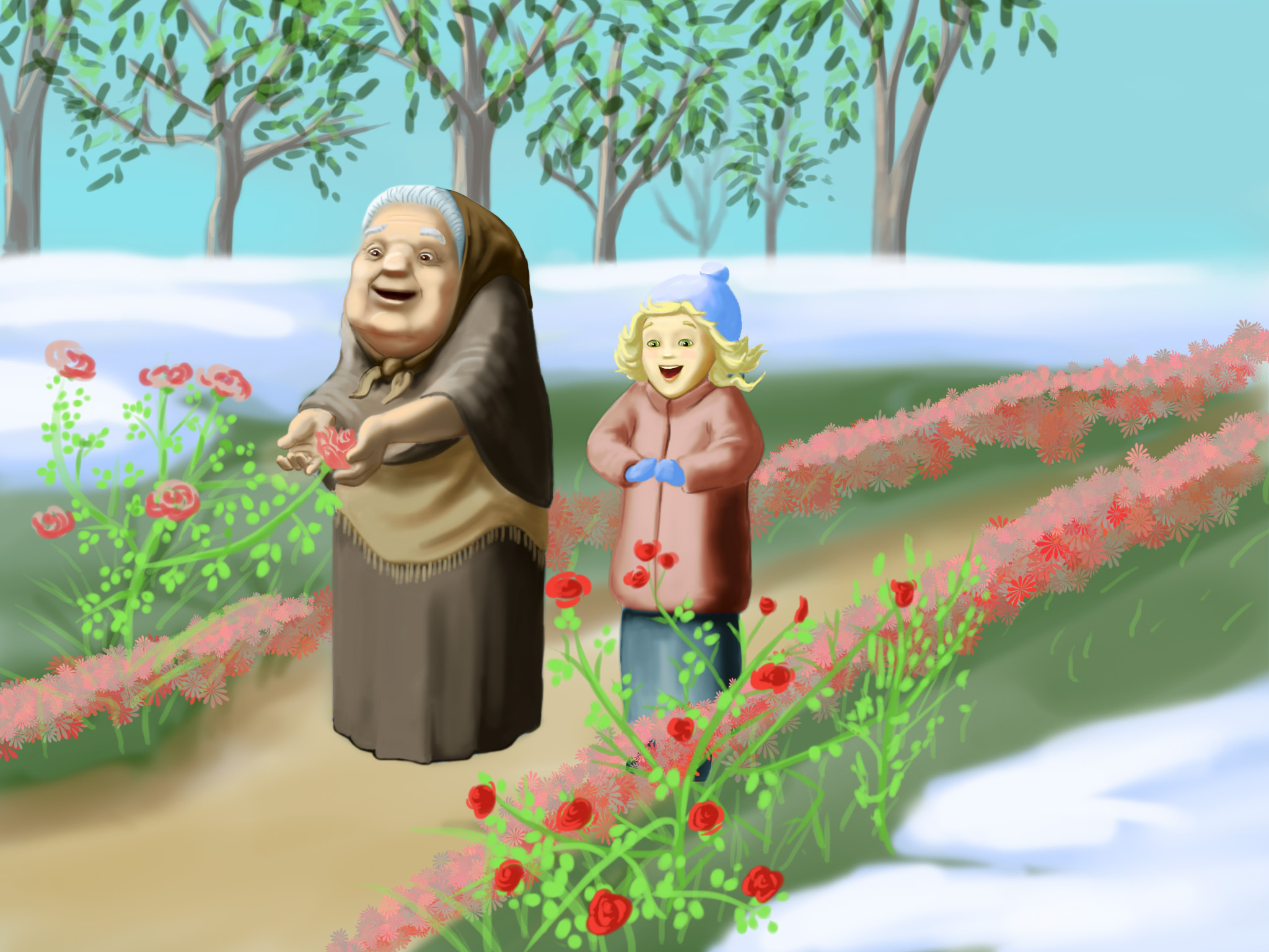 The Snow Queen Children Story by Tales with GiGi