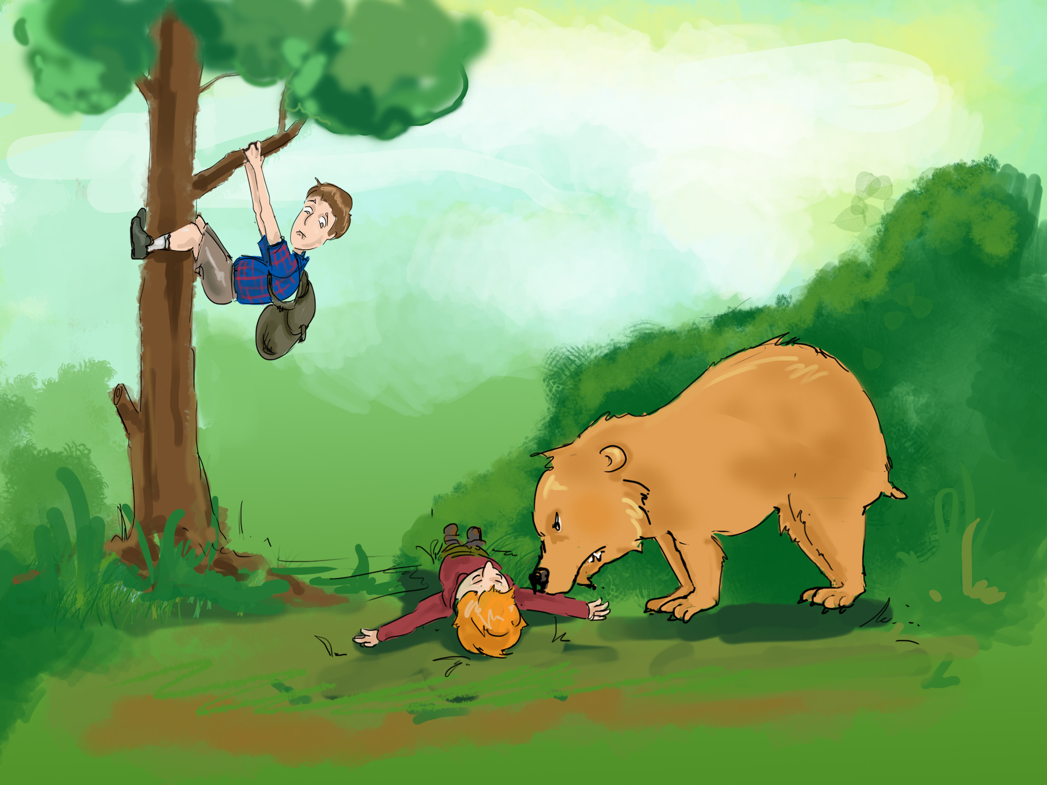 The Bear and the Boys - Children Story by Tales with GiGi